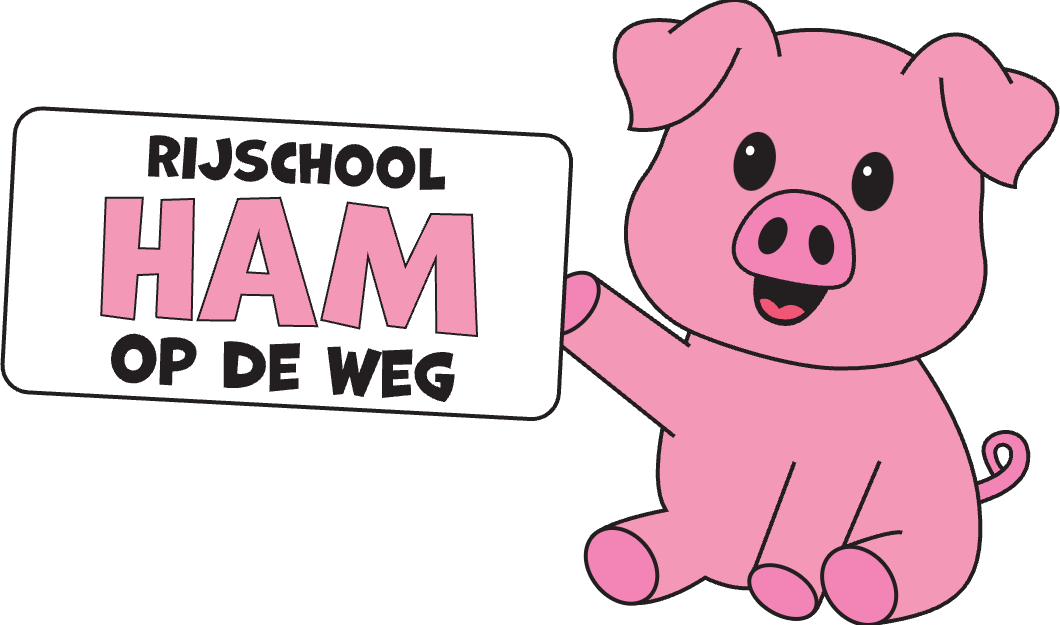 Logo Rijschool Ham op de Weg Logo Rijschool Ham op de Weg
